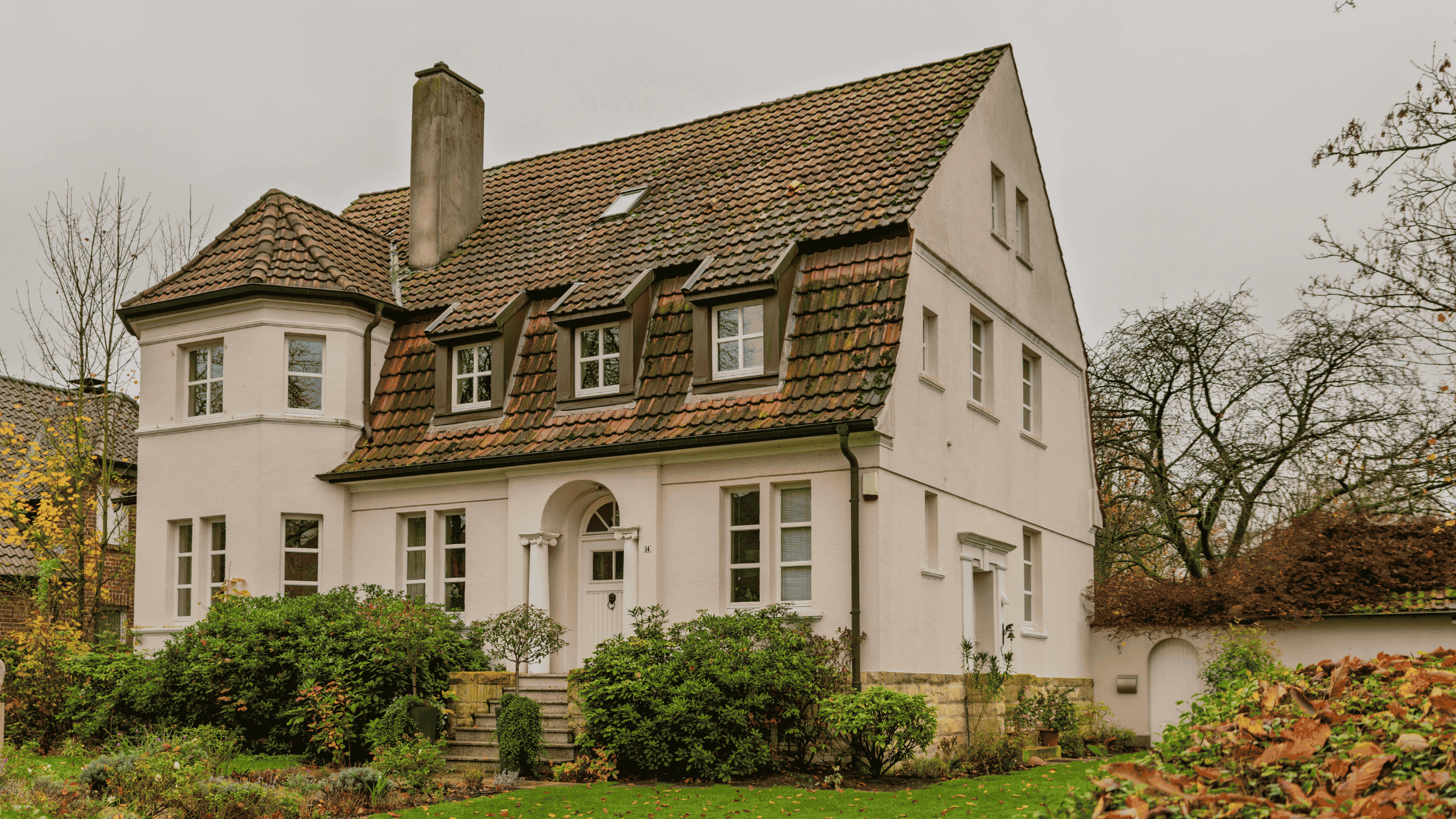 A distressed property in the UK at risk of repossession following missed mortgage payments from its owner.